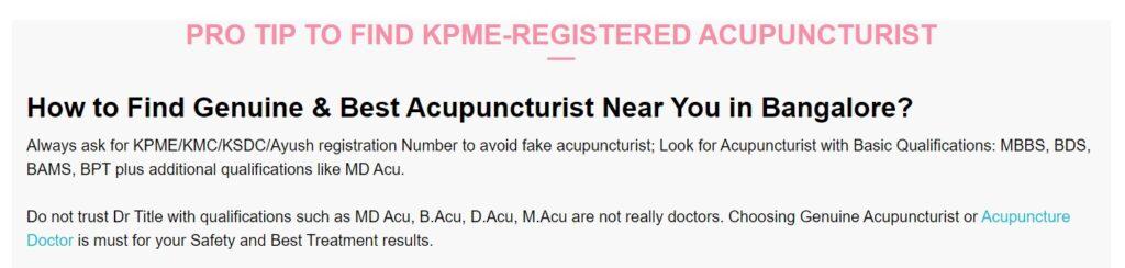 How to find licensed acupuncturist Near My Location