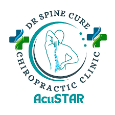 Acustar wellness Dr Spine Cure chiropractic logo